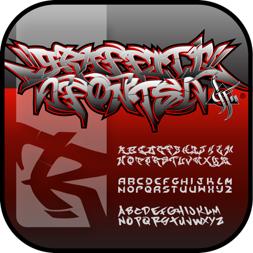 graffiti fonts 1.8
